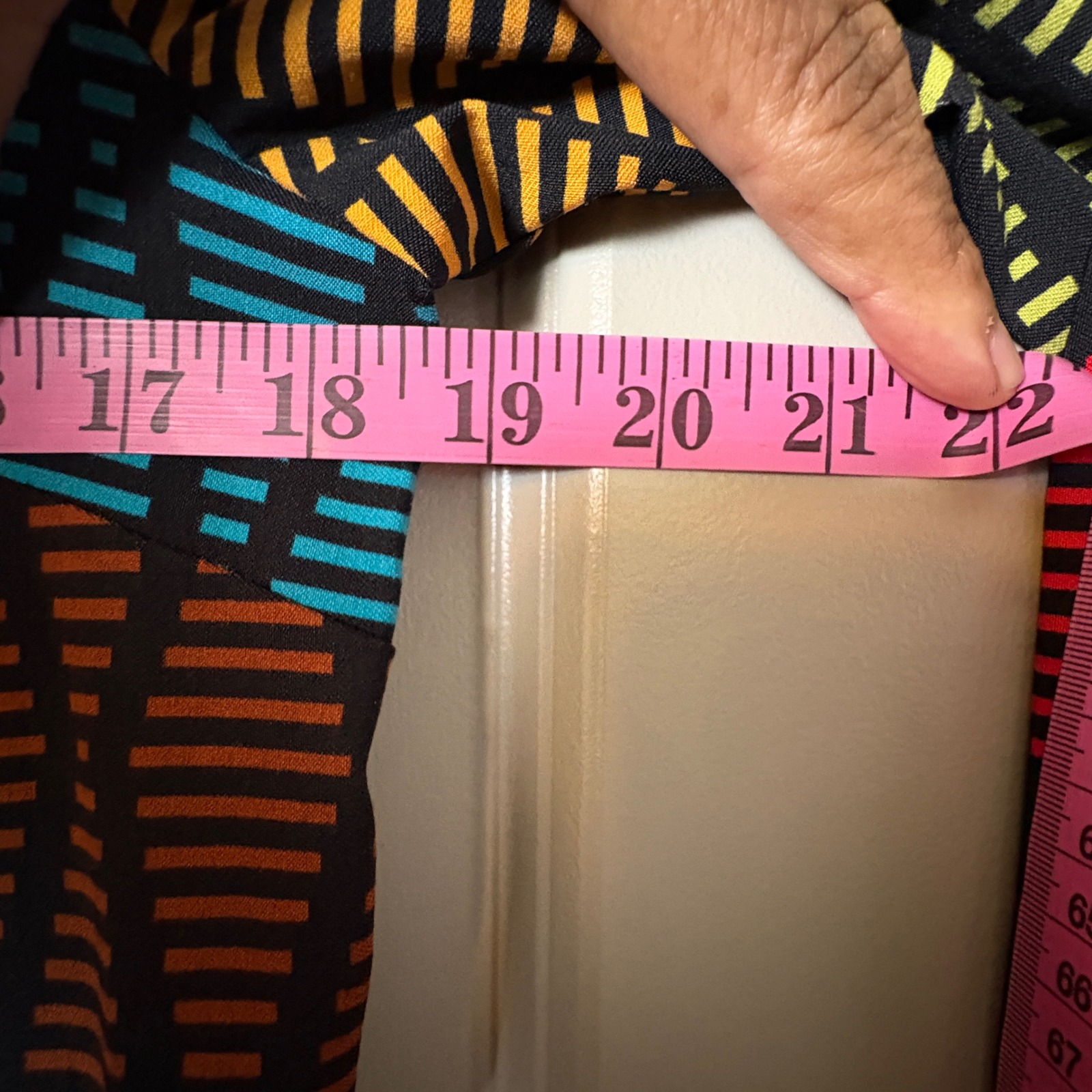 D'iyanu Multicolor Geometric Bodycon Maxi Dress Xl Nwt — image 6 of 8
